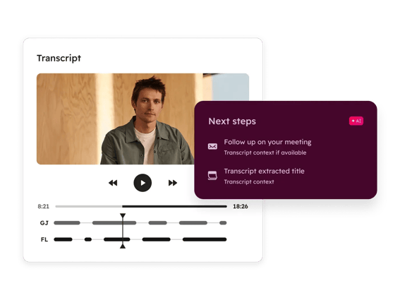 AI Meeting Assistant Screen